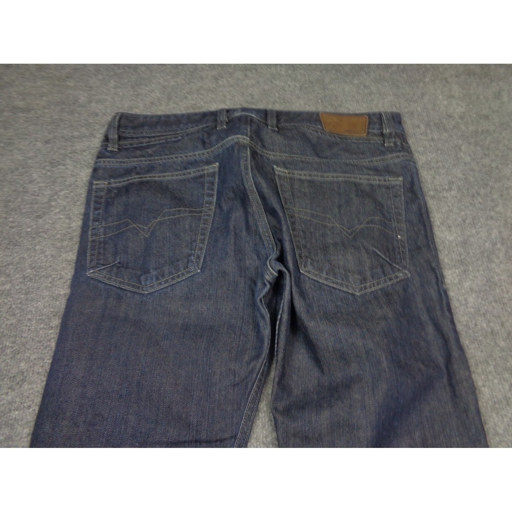 Diesel Jeans Men 32x32 (Actual 34x29) Blue Slim Skinny Denim Shioner Stretch Zip - Picture 10 of 15